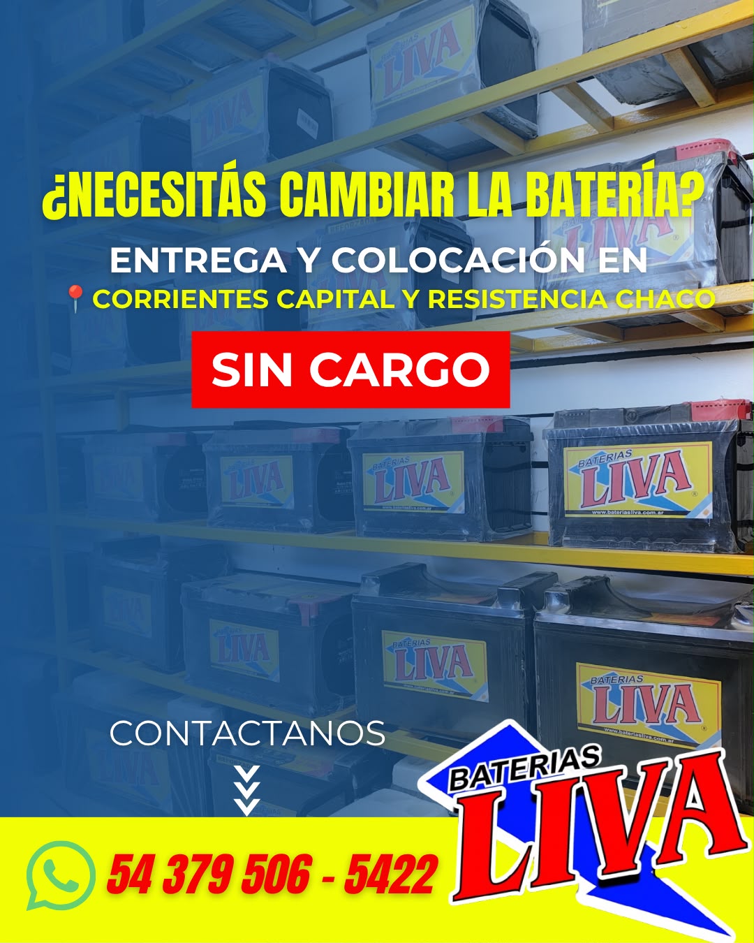 Baterias Liva