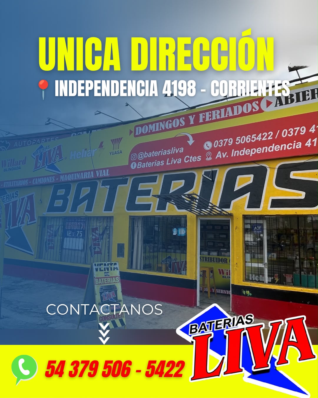 Baterias Liva