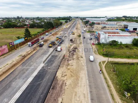 Vialidad Nacional continúa con los trabajos en la Travesía Urbana