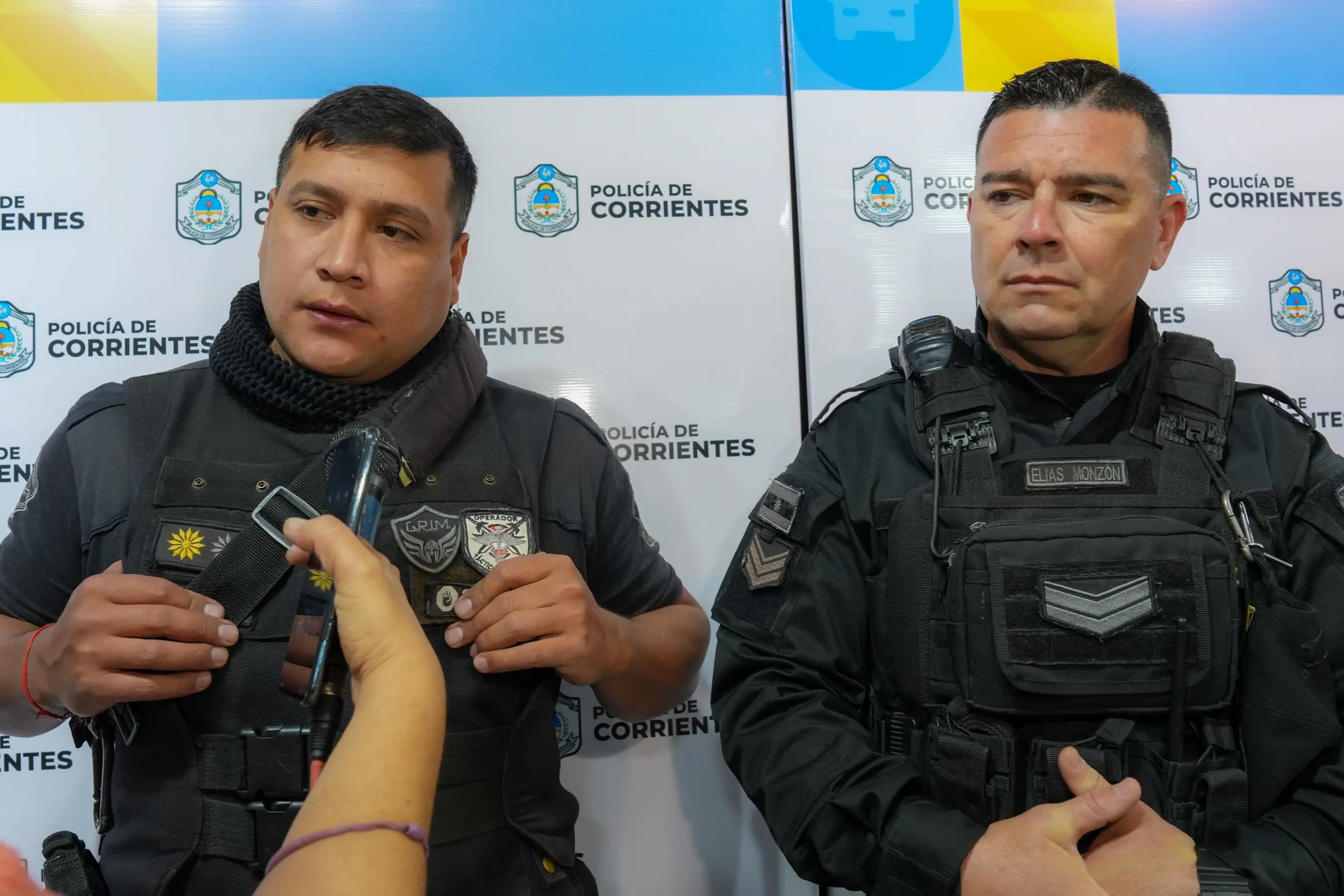 Desesperación y alivio: policías asistieron a una bebé que había dejado de respirar