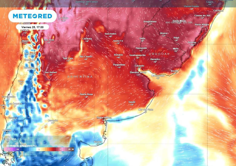 Fin de semana con calor, humedad y lluvias: así estará el tiempo en el AMBA