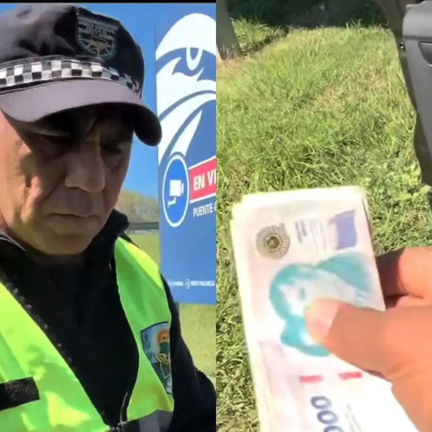 Un brasileño denunció que un policía le cobró $300 mil por una infracción en el puente Chaco-Corrientes