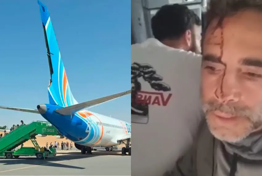 Tensión a bordo de un vuelo de Flydubai: pasajeros redujeron a un piloto tras un violento enfrentamiento