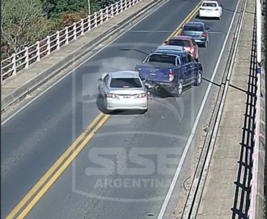Choque en cadena en el puente General Belgrano provocó demoras durante casi una hora