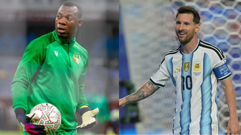 El particular pedido del arquero de Benín antes de enfrentar a Messi