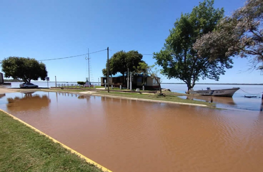 Crece el río Uruguay: Paso de los Libres y Alvear permanecen en alerta