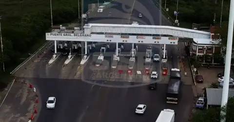 Puente Belgrano: levantaron las barreras y se prepara el nuevo esquema de peajes