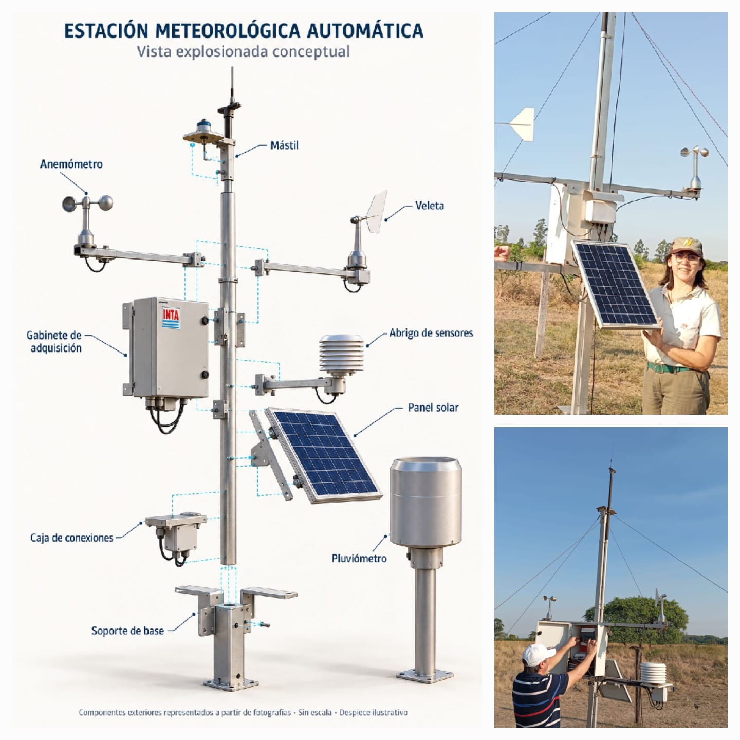 El INTA Corrientes fortalece el monitoreo climático para mejorar las decisiones productivas