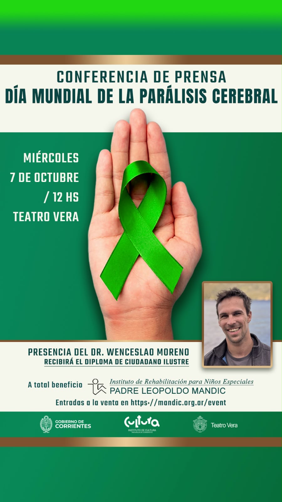 Corrientes presenta una gala solidaria por el Día Mundial de la Parálisis Cerebral