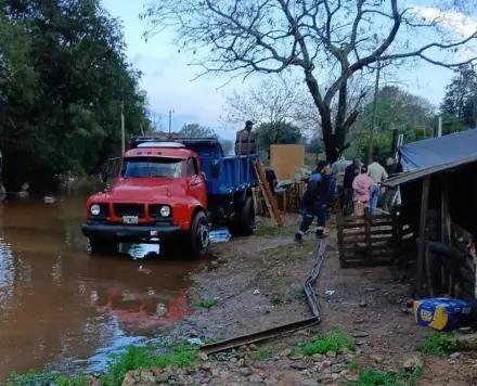El Niño comienza a impactar en el Litoral: crecen los ríos y hay familias evacuadas