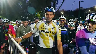 Lionel Scaloni participó del Gran Fondo Buenos Aires y recorrió 129 kilómetros en bicicleta