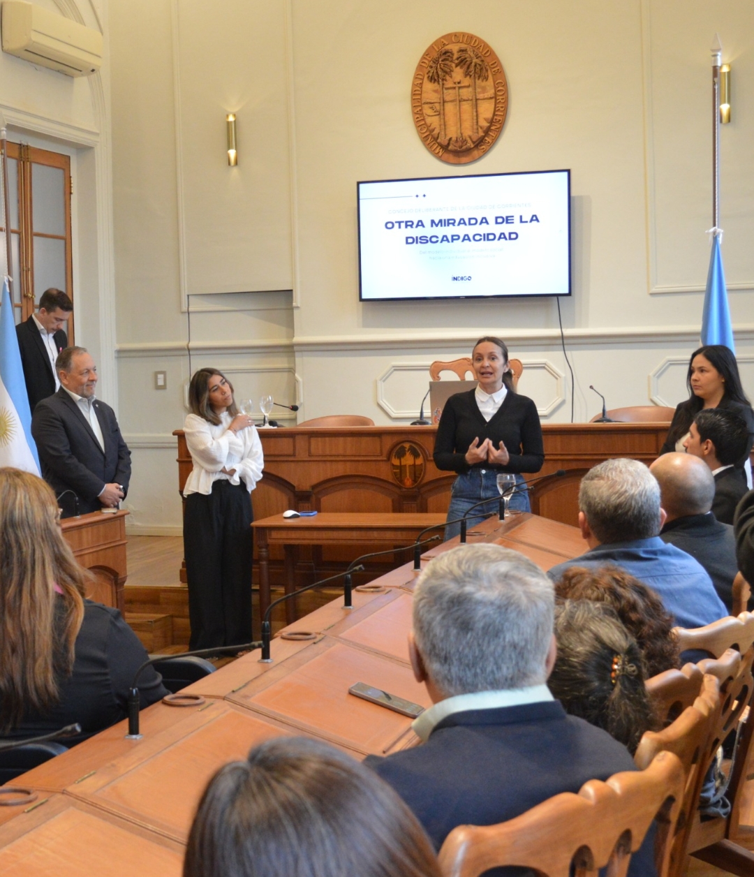 Discapacidad e inclusión: Rocío Báez promovió una jornada de reflexión en el Concejo Deliberante