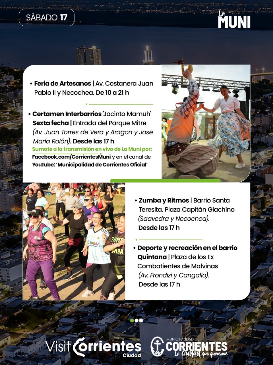 Corrientes ofrece un fin de semana con actividades para celebrar el Día de la Madre