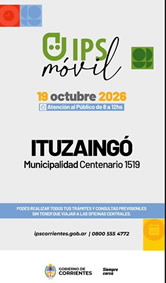 La Oficina Móvil del IPS en Ituzaingó