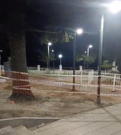 La Punta San Sebastián fue vallada de manera preventiva